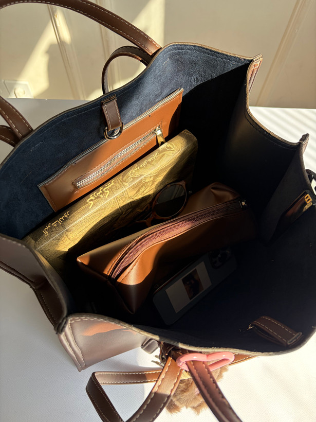کیف چرم بزرگ ربکا